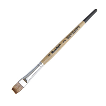 Кисть Roubloff серии 1T24 №12 синтетика, имитация мангуста, плоская