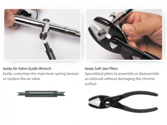 Iwata CL500 Профессиональный набор для обслуживания аэрографа