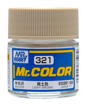 Mr. Hobby Краска 10 мл C321 LIGHT BROWN