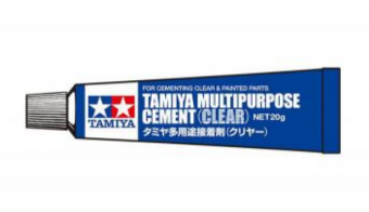 Tamiya 87188 Прозрачный клей для хромированных и прозрачных деталей, 20 г