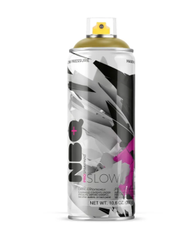 Краска аэрозольная NBQ SLOW / N066 зеленый MIMETIZED, 400 мл