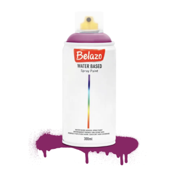 Краска аэрозольная Belazo WaterBased Raspberry, 300 мл