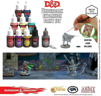 Набор красок Army Painter – D&D Underdark Paint Set