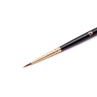 Кисть Roubloff серии 1115 №1,2 колонок, круглая, короткая ручка