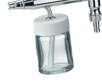 SATA 33092 Набор из пяти 15 мл стеклянных бачков и крышки со шлангом для Satagraph 2