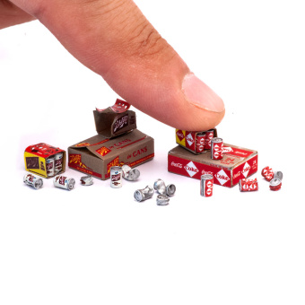 MiniWarPaint Schlitz + Coca-Cola банки 0,35 ml 1960-1970, размер M