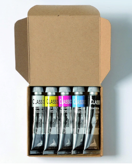 Набор масляных красок Maimeri Classico "Основные цвета" (тубы 5 шт. по 20 мл)