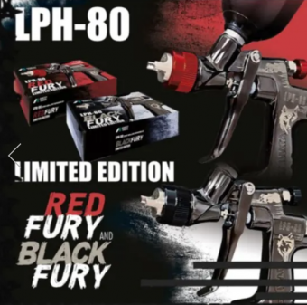 Миникраскопульт Iwata LPH-80 1,0 мм, ограниченный выпуск, бачок Black 70 мл