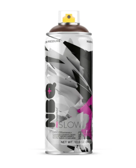 Краска аэрозольная NBQ SLOW / N019 красный REDDISH, 400 мл