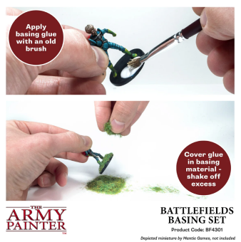 Army Painter – Набор для оформления подставок Battlefields Basing Set