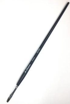 Кисть Альбатрос серии Профи, из волоса белки, плоская №6, длинная ручка