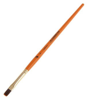 Кисть Альбатрос серии "Бегемот", из синтетики, плоская №6