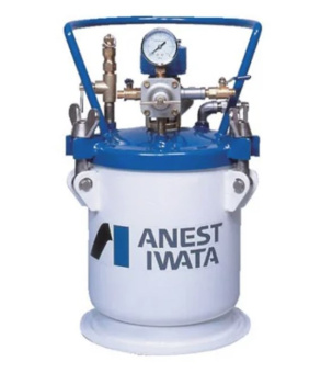 Красконагнетательный бак Iwata PT-80D на 80 л с ручной мешалкой, макс. давление 1.8 бар