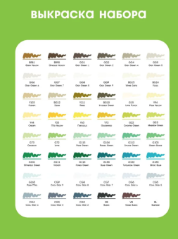 Набор маркеров Sketchmarker Basic 1 (96 цветов + пластиковый органайзер)