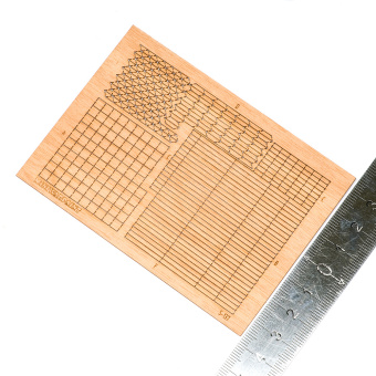 MiniWarPaint Паркет наборный Версальский квадрат, размер M