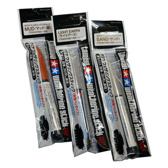 Tamiya Пигмент-карандаш для создания 3D эффекта старения "Снег"