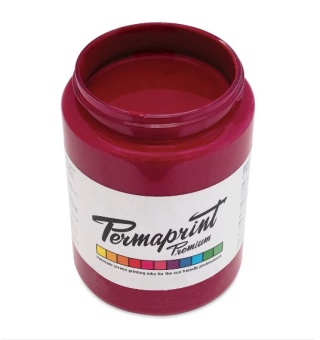 Краска акриловая Permaprint Premium для шелкографической печати 300 мл, цвет маджента