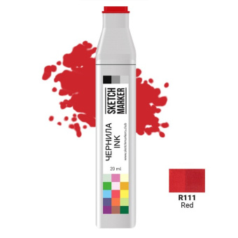 Чернила спиртовые SKETCHMARKER 22 мл цв. R111 Red
