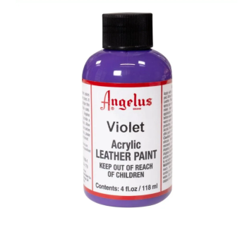 Краска для кожи и ткани Angelus Leather Acrylic Paint 178 Violet, 118 мл