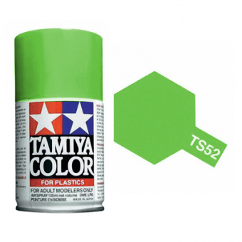 Краска Tamiya TS-52 Candy Lime Green (Конфетный салатовый) 100 мл