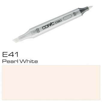 Маркер Copic Ciao двухсторонний на спиртовой основе E41 Pearl White