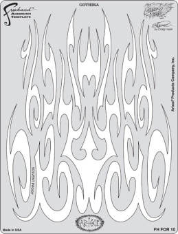 Трафарет Artool FLAME-O-RAMA 2 (FH FOR 10)