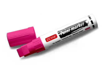 Маркер Zeyar Paint 15 мм, розовый