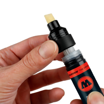 Маркер Molotow Masterpiece Speedflow 367PI 4-8 мм black (черный)