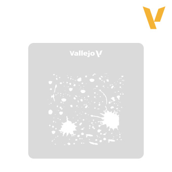 Трафарет Vallejo ST-TX003 Splash & Stains
