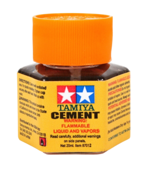 Tamiya 87012 Клей с кисточкой, 20 мл