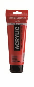 Краска акриловая Amsterdam туба 250 мл №315 Pyrrole red