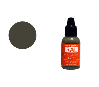 Краска Pacific88 Aero Ral Effect RAL 6014 желто-оливковый (yellow olive)