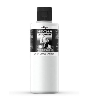 Vallejo Mecha Gloss Varnish Лак глянцевый, 200 мл