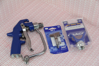 Краскораспылитель безвоздушный Graco HD Blue Texture