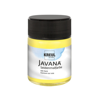 Растекающаяся краска по шелку C.Kreul Javana желто-лимонная 50 мл