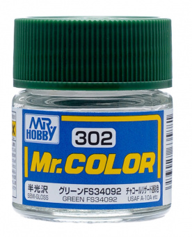 Mr. Hobby Краска 10 мл C302 GREEN FS34092
