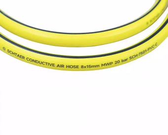 Schtaer SCH-7501-PVC-C Кондуктивный воздушный шланг из ПВХ, 8x15 мм