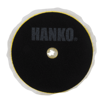 HANKO MF 125 Жесткий полировальный диск из микрофибры с отверстием, 125 мм