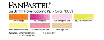 Набор PanPastel Lia Griffith Flower Coloring Kit (7 цветов)