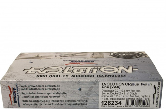 Аэрограф Harder&Steenbeck Evolution CR plus Два в одном (v2.0)