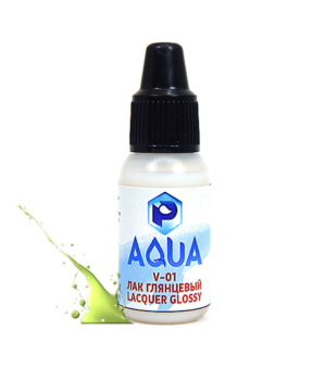 Pacific88 Лак глянцевый Aqua, 10 мл