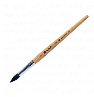 Кисть Roubloff серии 1A10 №10, белка микс, круглая, короткая ручка