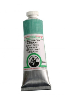 Краска масляная Old Holland E266 Кобальт зеленый бирюзовый, 40 мл