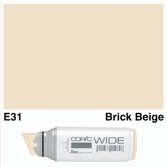 Маркер COPIC Wide E31 Brick Beige