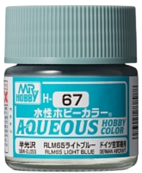 Mr. Hobby Краска 10 мл H67 RLM65 LIGHT BLUE