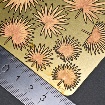 MiniWarPaint Листья пальмы веерной (Ливистона), размер ХS