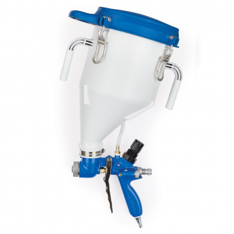 Краскопульт Graco FastFinish с бункером и функцией повышения давления