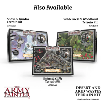 Army Painter Набор для моделирования GameMaster Terrain Kit: Desert & Arid Wastes