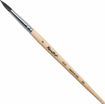 Кисть Roubloff серии 1A10 №6, белка микс, круглая, короткая ручка