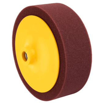 HANKO F59507 Сверхжесткий поролоновый диск с резьбой M14, 150 x 50 мм